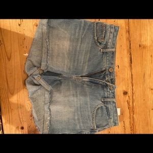 Old Navy - High Rise Distressed Shorts - Size 4
